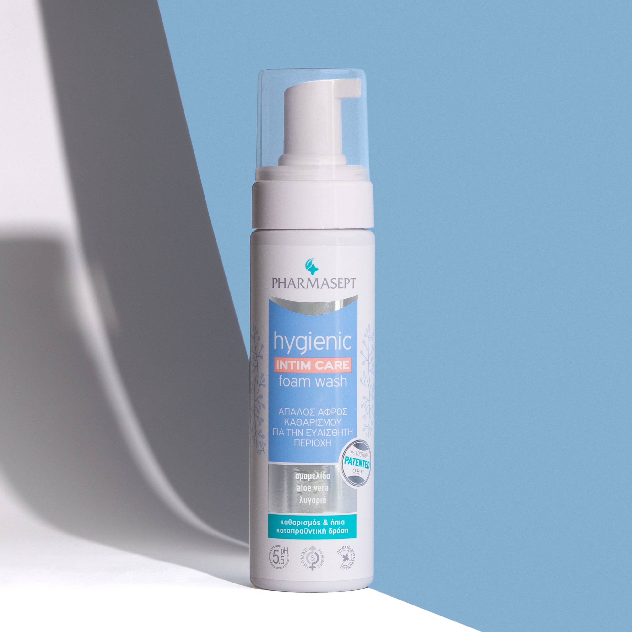 Pharmasept Tol Velvet Hygienic Intim Care Foam Wash Αφρός Καθαρισμού της Ευαίσθητης Περιοχής & των Αιμορροΐδων 200ml - 2