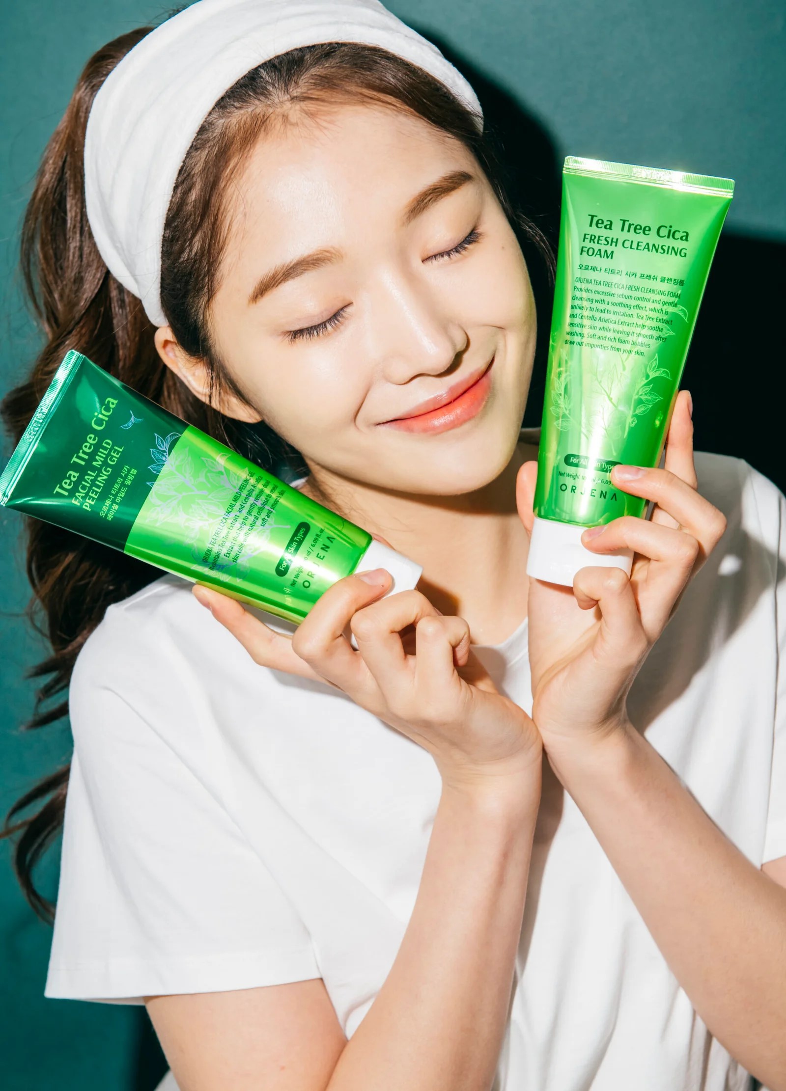 Orjena Tea Tree Cica Facial Mild Peeling Gel – 180 ml - 2