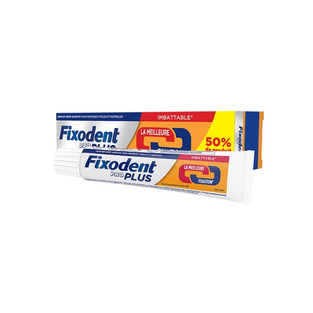 Fixodent Pro Plus Duo Action 60gr (50% Επιπλέον Προϊόν) - 