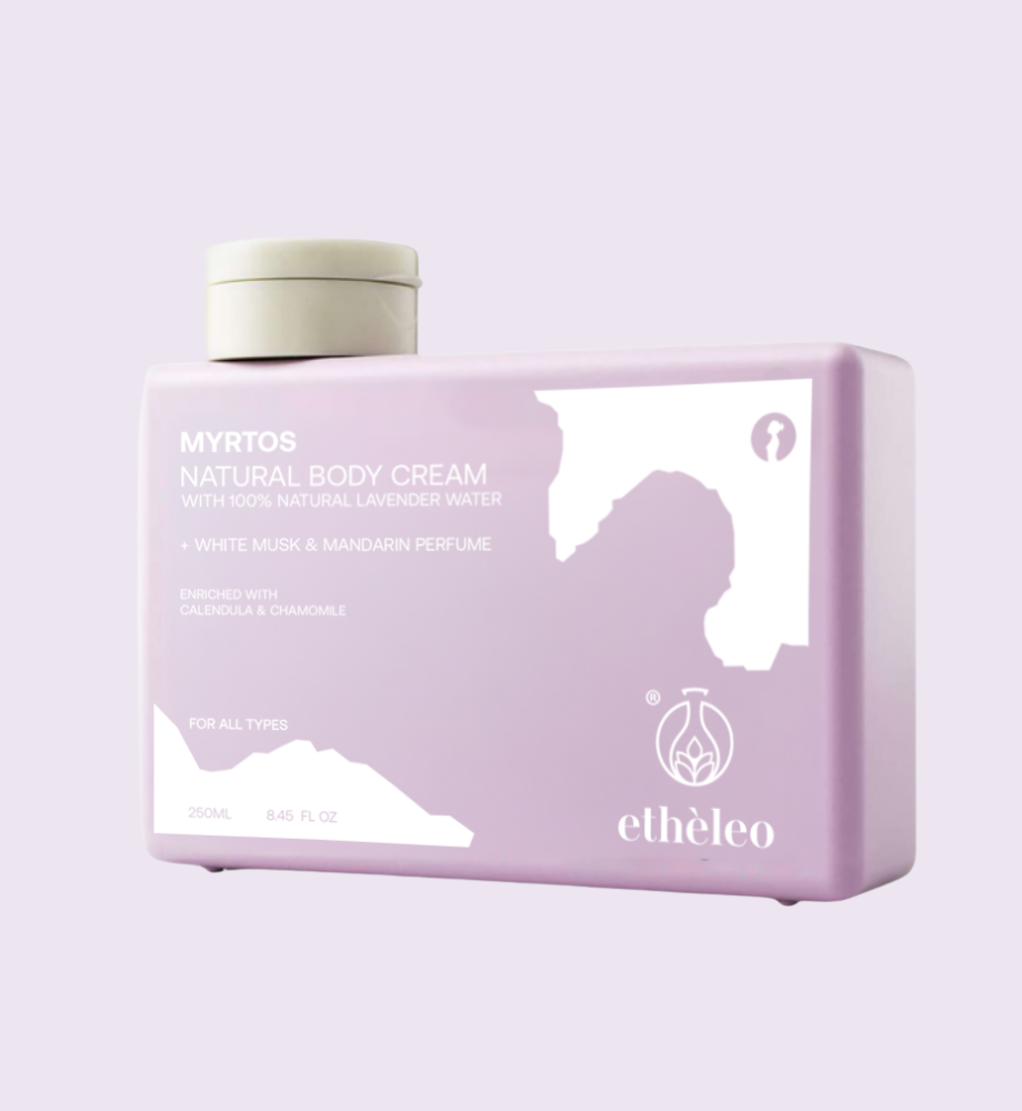 Etheleo Myrtos Natural Body Cream 250ml - 