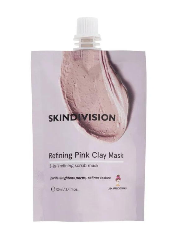SkinDivision Refining Pink Clay Mask 100ml  - 1