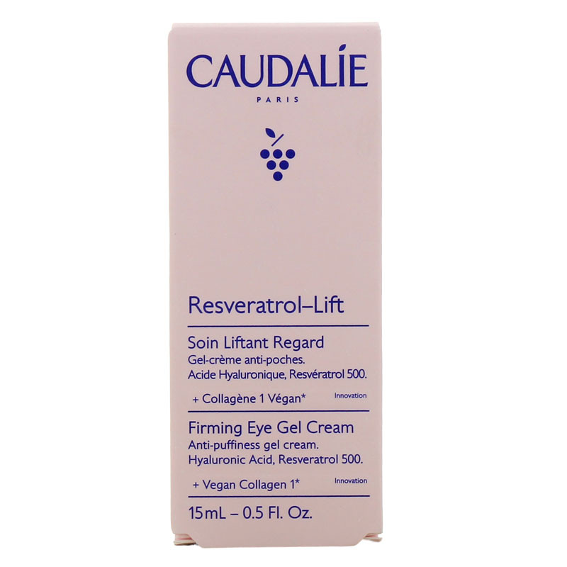 Caudalie Resveratrol-Lift Firming Eye Gel Cream Αντιρυτιδική Κρέμα-Τζελ Ματιών & Ανόρθωση Βλεφάρων, 15ml - 
