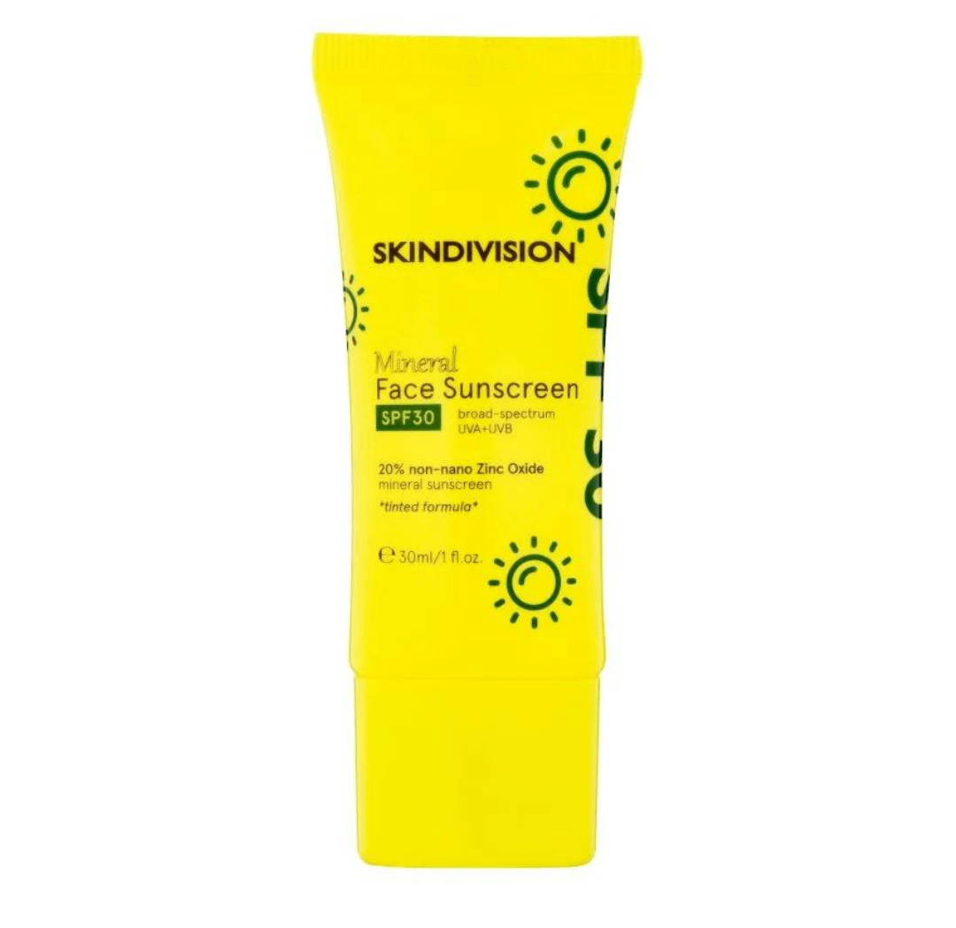 Mineral Face Sunscreen SPF30 30ml | Skin Division - 