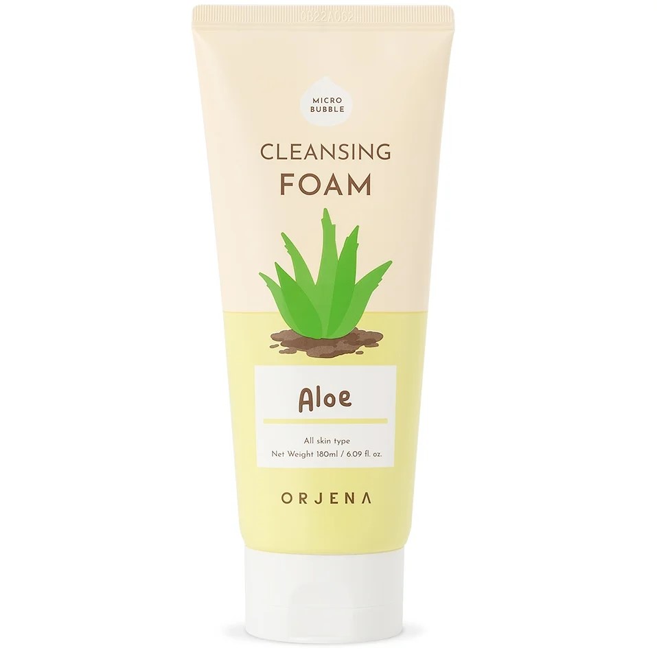Orjena Smile Day Cleansing Foam Aloe – 180 ml - 