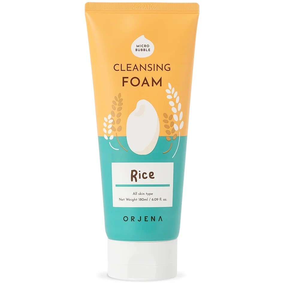Orjena Smile Day Cleansing Foam Rice – 180 ml - 