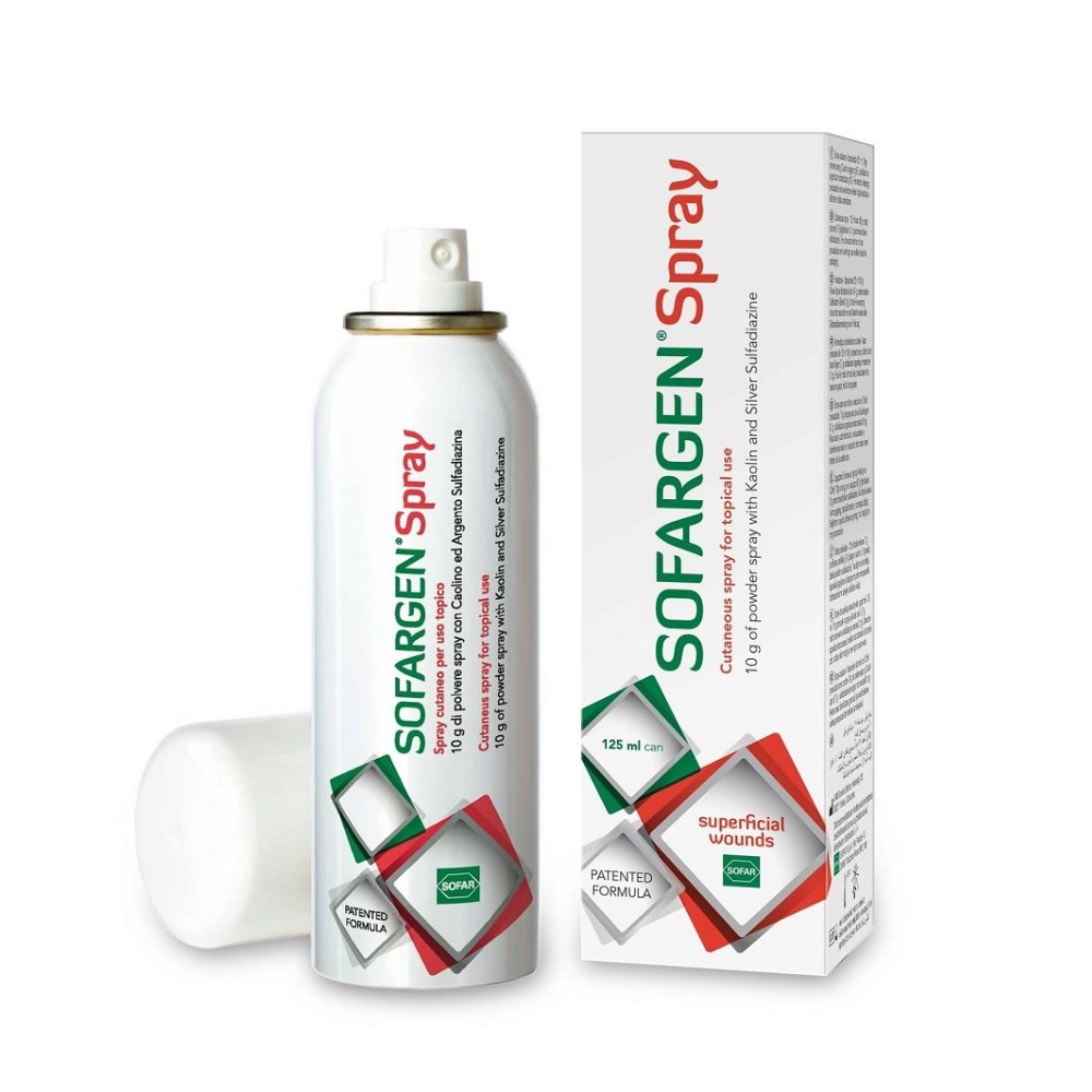 Sofargen Δερματικό Spray για Μικροτραυματισμούς, 125ml - 