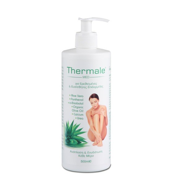 Thermale Med Aloe vera Κρέμα για εγκαύματα και ερεθισμούς 500ml - 