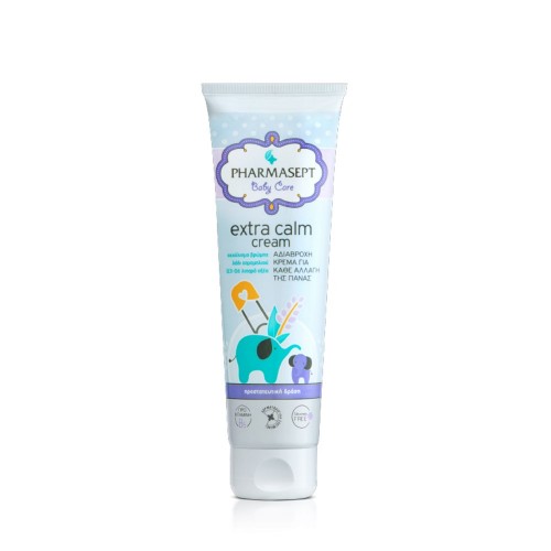 Pharmasept Baby Care Extra Calm Cream 150ml (Κρέμα Εντατικής Προστασίας για την Αλλαγή της Πάνας) - 