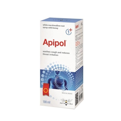 Uplab Apipol Syrup 100ml (Σιρόπι για τον Ξηρό Βη΄χα για Ενήλικες & Παιδιά Άνω του 1 Έτους) - 