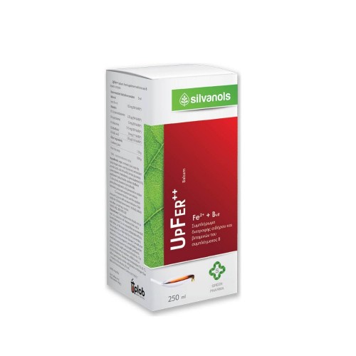 Uplab Upfer++ Balsam 250ml (Πολυβιταμινούχο Σιρόπι με Σιδήρο & Βιταμίνες του Συμπλέγματος Β) - 
