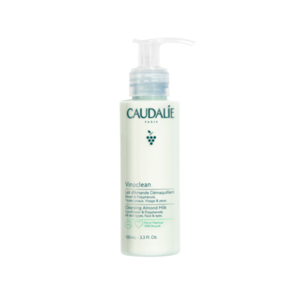 Caudalie Vinoclean Cleansing Almond Milk Γαλάκτωμα για Καθαρισμό & Ντεμακιγιάζ 100 ml -