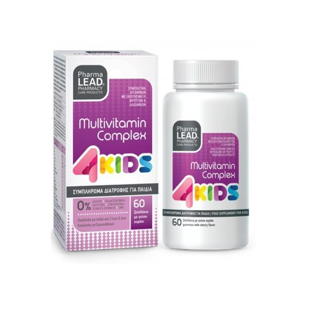 Pharmalead Multivitamin Complex 4 Kids Συμπλήρωμα Διατροφής για Παιδιά, 60gummies - 