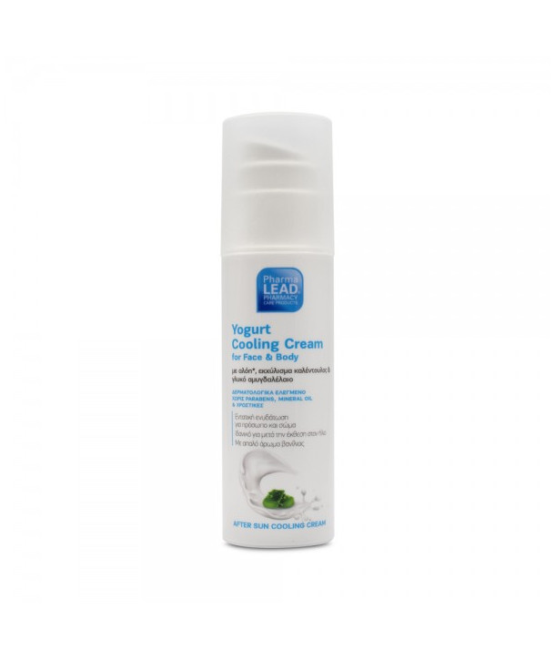 Pharmalead Yogurt Cooling Cream For Face & Body Δροσιστική Kρέμα Γιαουρτιού με Ενυδατική, Αντιφλογιστική & Αναπλαστική Δράση, 150ml - 