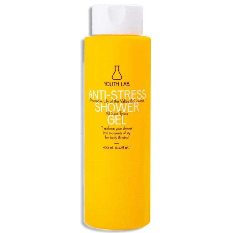 Youth Lab. Anti-Stress Shower Gel Αφρόλουτρο με Ανανά, Μιγκέ & Καρύδα, 400ml - 