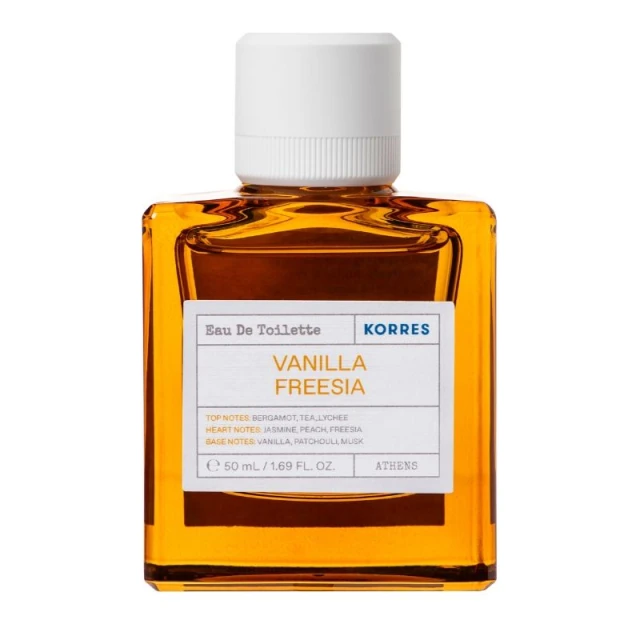 KORRES EAU DE TOILETTE VANILLA FREESIA 50ml - 