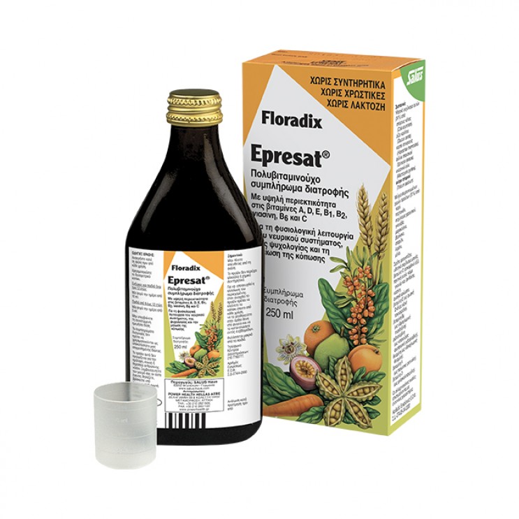 FLORADIX EPRESAT ΠΟΛΥΒΙΤΑΜΙΝΟΥΧΟ ΣΥΜΠΛΗΡΩΜΑ ΔΙΑΤΡΟΦΗΣ 250ml - 
