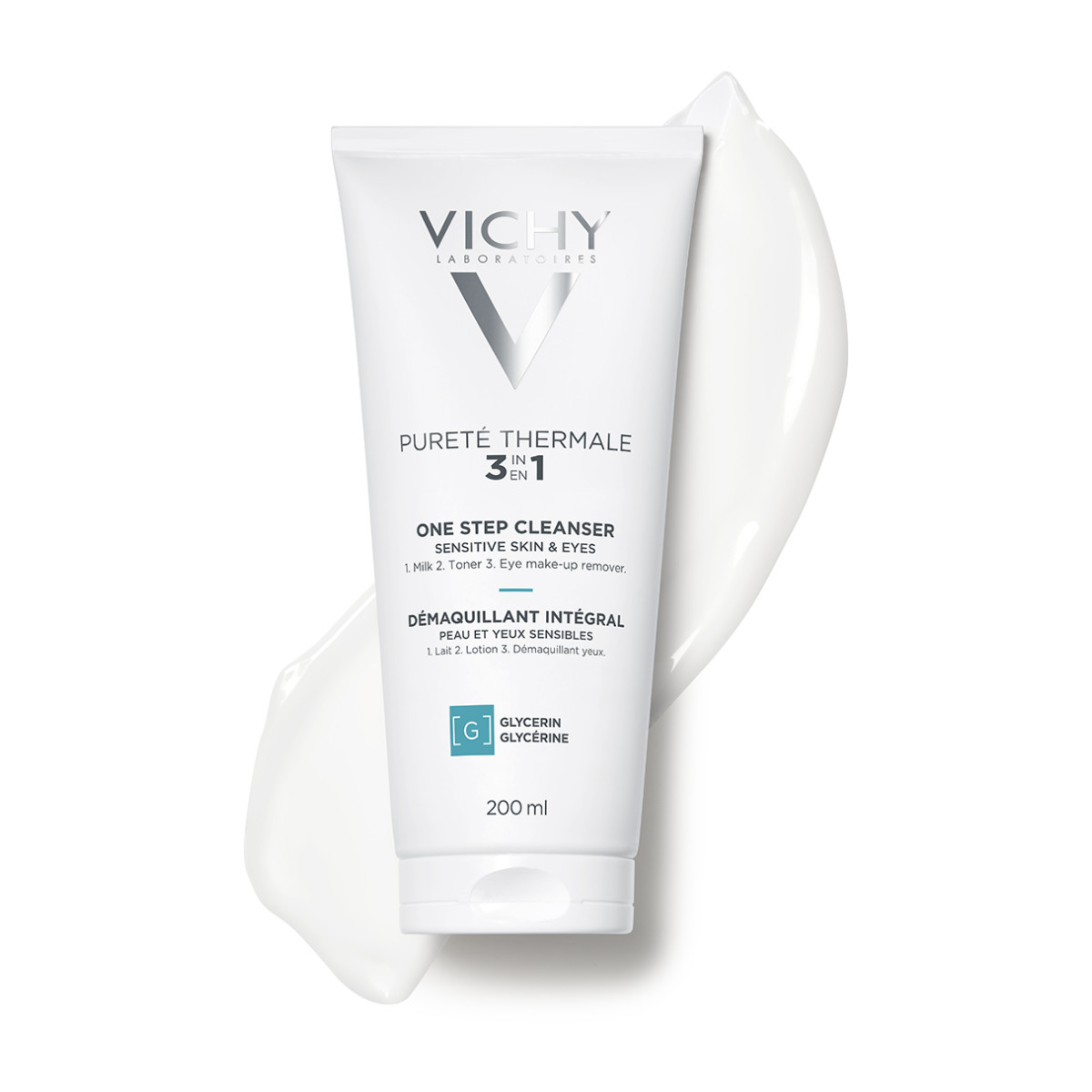 VICHY PURETE THERMALE ΓΑΛΑΚΤΩΜΑ ΚΑΘΑΡΙΣΜΟΥ ΠΡΟΣΩΠΟΥ 3 σε 1 200ml - 2