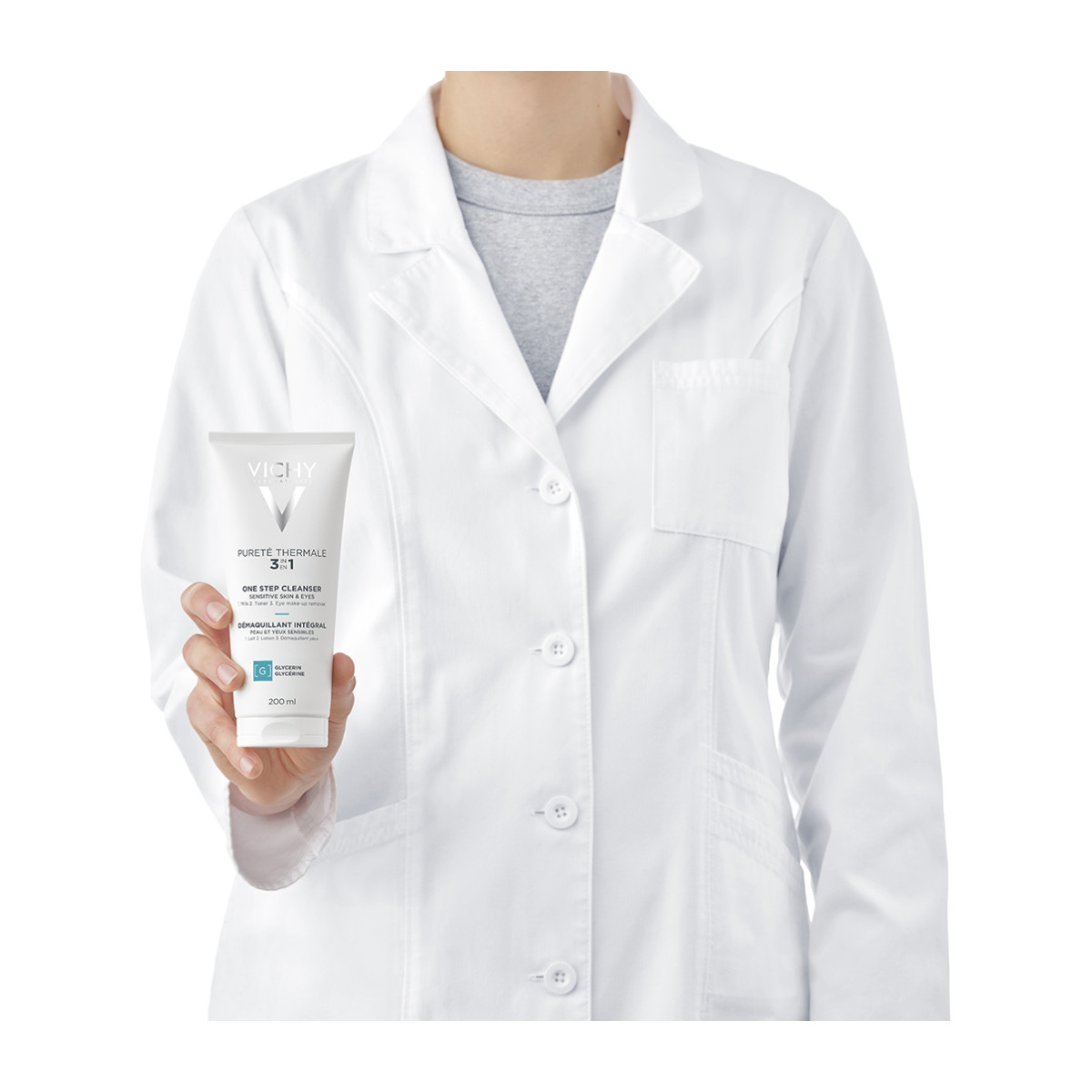 VICHY PURETE THERMALE ΓΑΛΑΚΤΩΜΑ ΚΑΘΑΡΙΣΜΟΥ ΠΡΟΣΩΠΟΥ 3 σε 1 200ml - 3