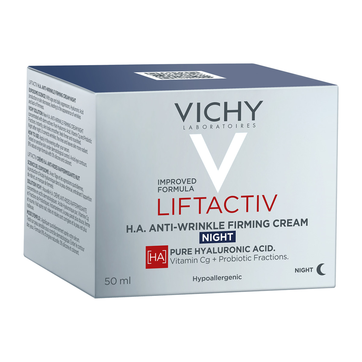 VICHY LIFTACTIV H.A ΑΝΤΥΡΙΤΙΔΙΚΗ ΣΥΣΦΙΚΤΙΚΗ ΚΡΕΜΑ ΝΥΧΤΑΣ 50ml - 2