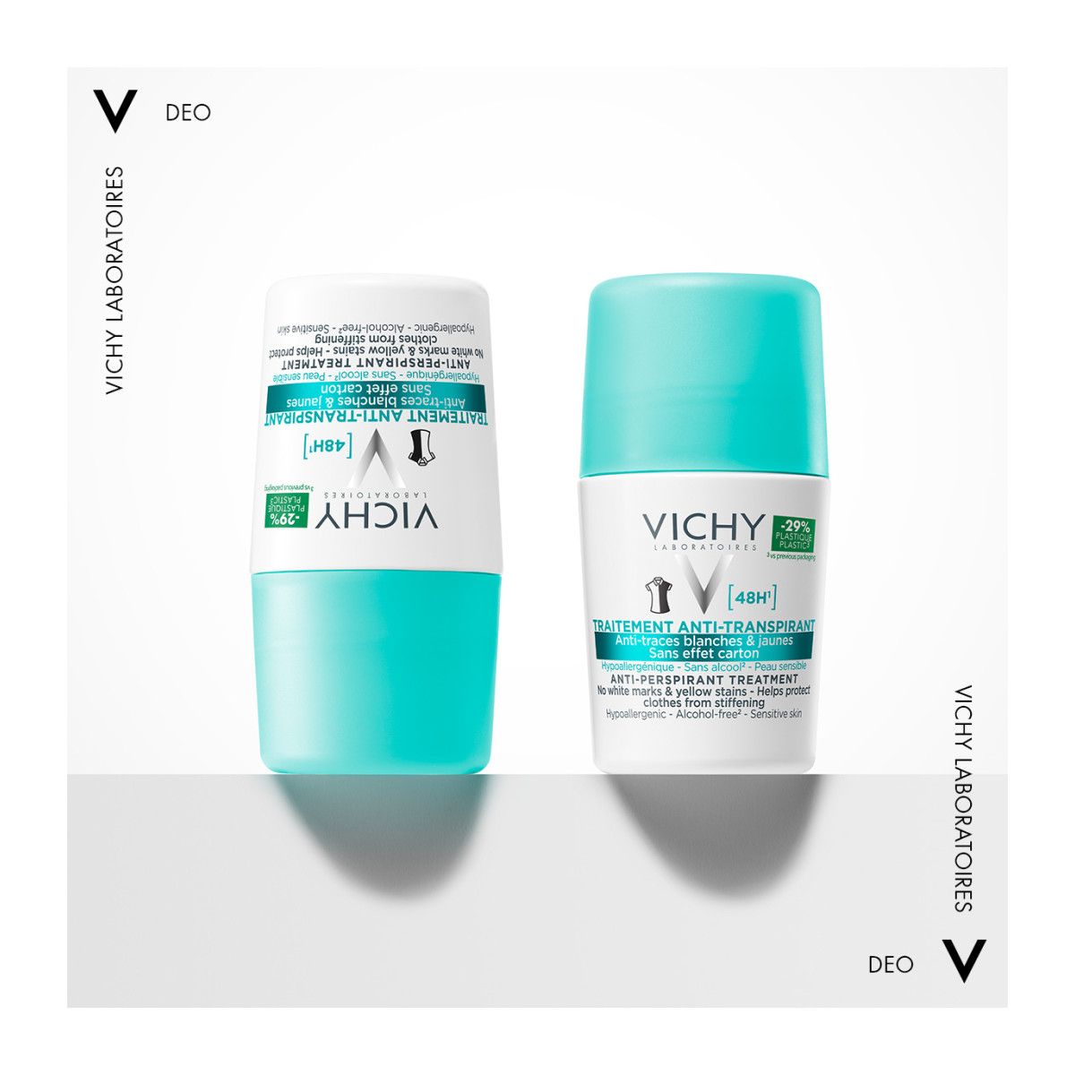 VICHY DEODORANT 48h ΑΠΟΣΜΗΤΙΚΟ ROLL-ON ΚΑΤΑ ΤΩΝ ΣΗΜΑΔΙΩΝ  - 2