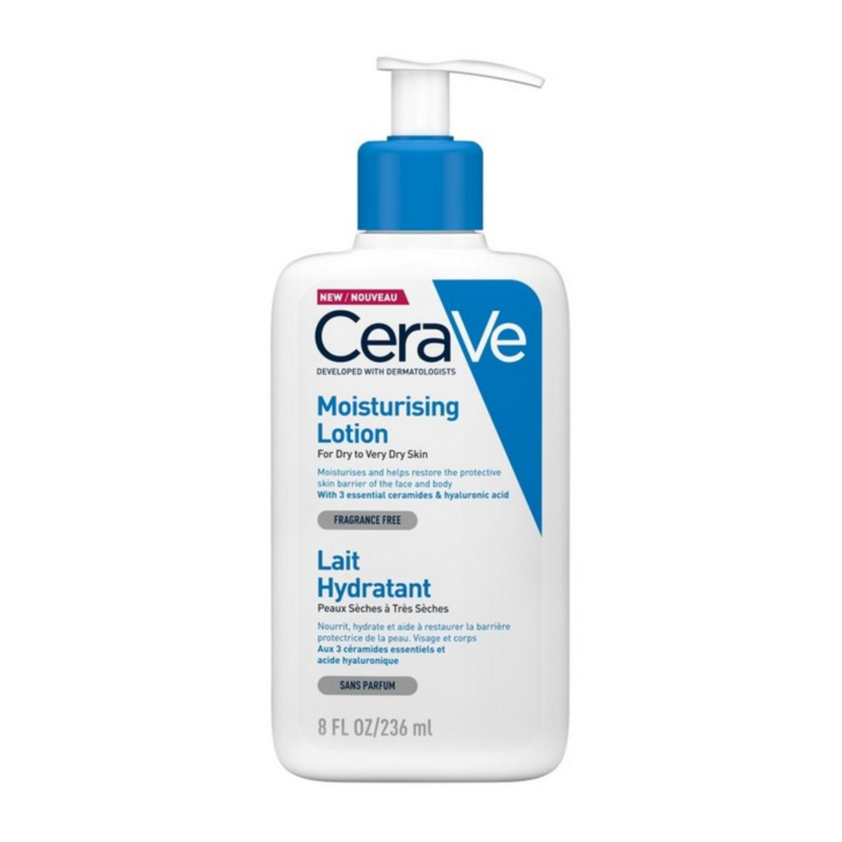 CERAVE MOISTURISING LOTION FOR DRY TO VERY DRY SKIN 236ml - 