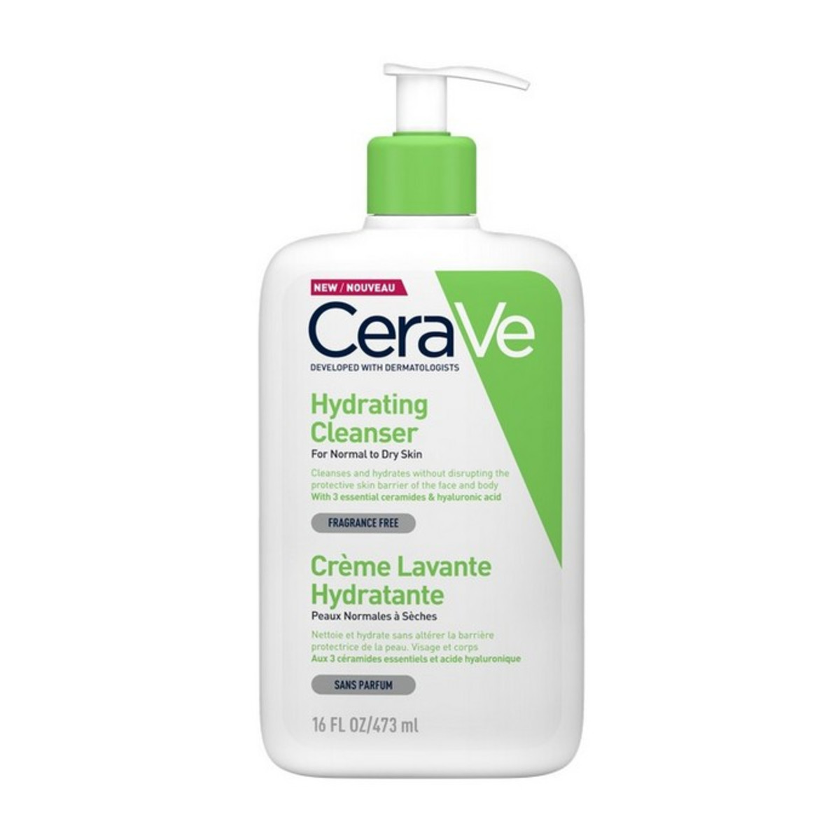 CERAVE HYDRATING CLEANSER FOR NORMAL TO DRY SKIN 473ml - 
