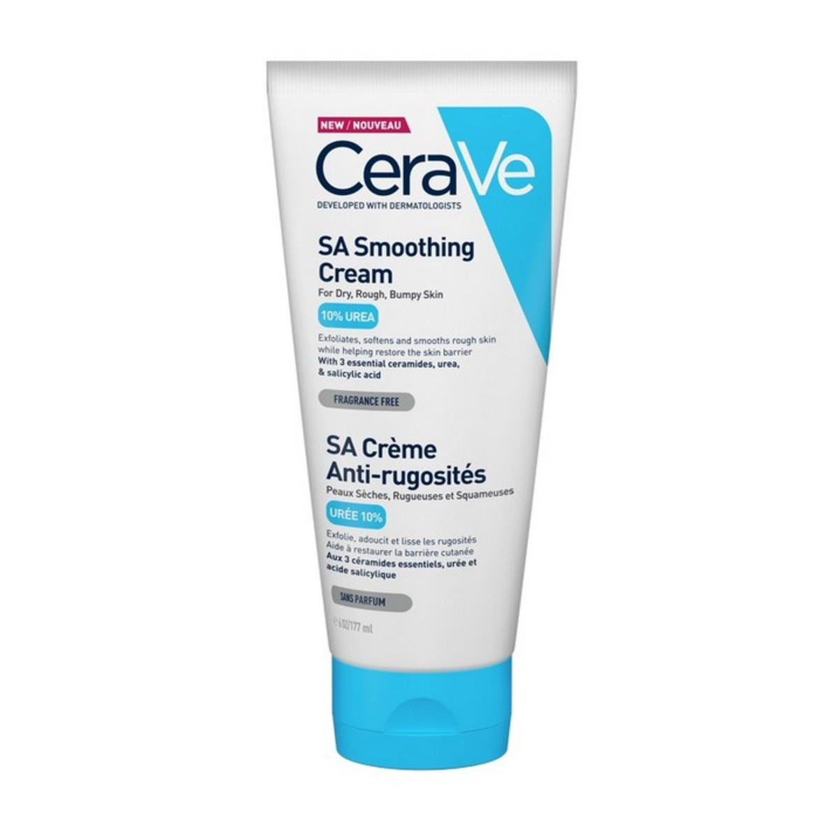 CERAVE SA SOOTHING CREAM ΕΝΥΔΑΤΙΚΗ ΚΡΕΜΑ 10% UREA 177ml - 