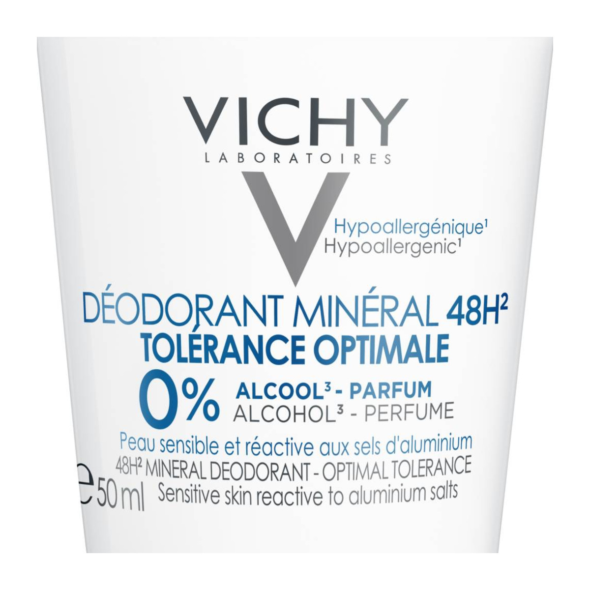 VICHY DEODORANT MINERAL 48h OPTIMAL TOLERANCE ΑΠΟΣΜΗΤΙΚΟ ROLL-ON - 4