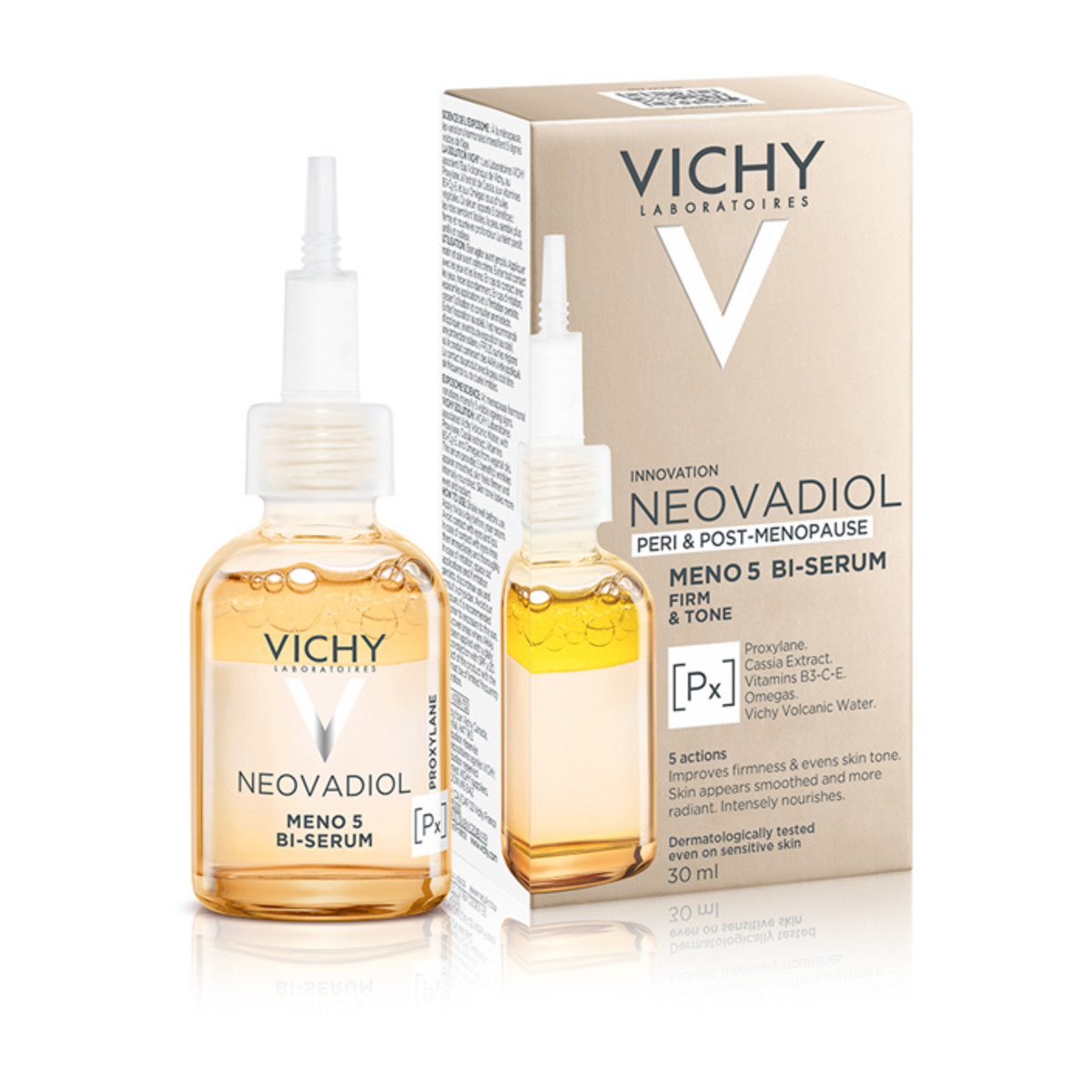 VICHY NEOVADIOL MENO 5 BI-SERUM ΟΡΟΣ ΠΡΟΣΩΠΟΥ ΓΙΑ ΕΥΑΙΣΘΗΤΟ ΔΕΡΜΑ  - 3