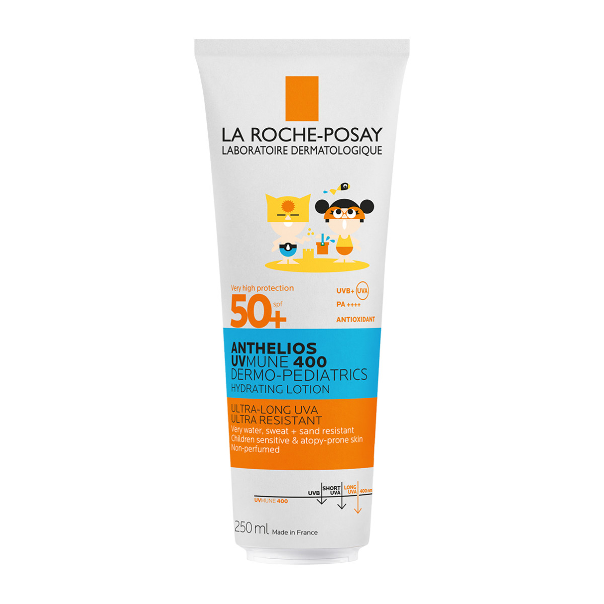 LA ROCHE POSAY ANTHELIOS UVMUNE 400 DERMO PEDIATRICS LOTION SPF 50+ ΑΝΤΗΛΙΑΚΟ - 