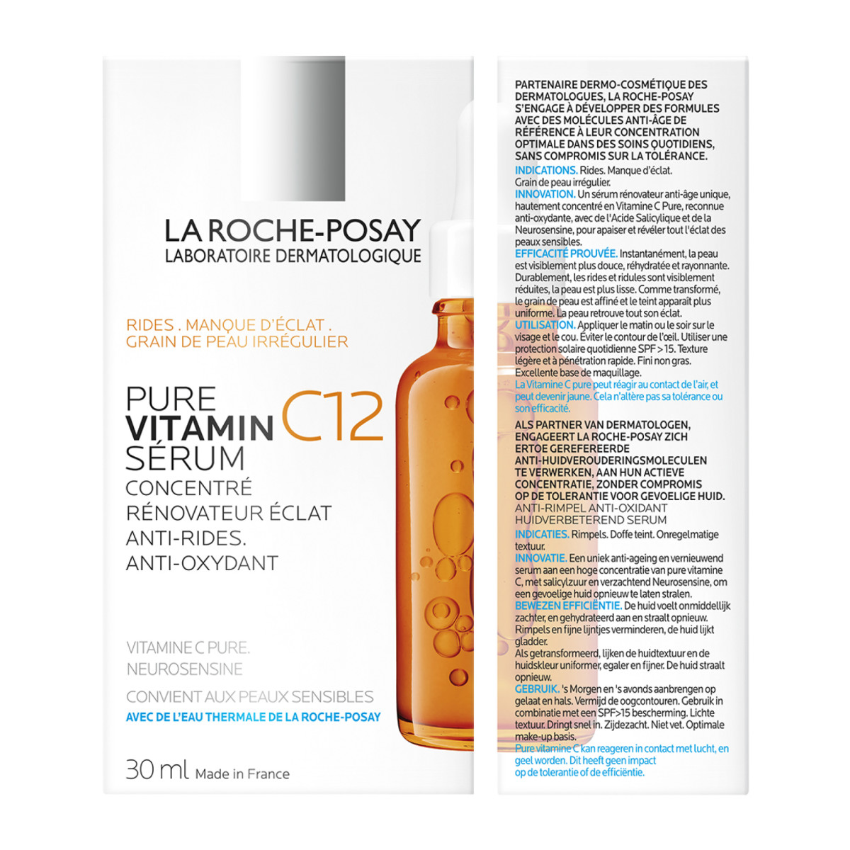 LA ROCHE-POSAY PURE VITAMIN C12 SERUM ΠΡΟΣΩΠΟΥ ΜΕ ΒΙΤΑΜΙΝΗ C - 2
