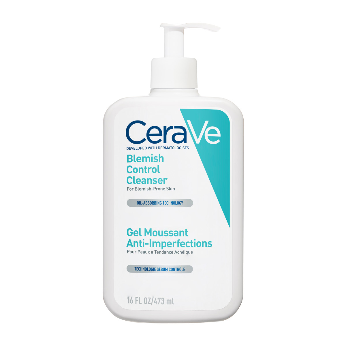 CERAVE BLEMISH CONTROL CLEANSER FOR BLEMISH-PRONE SKIN 473ml - 