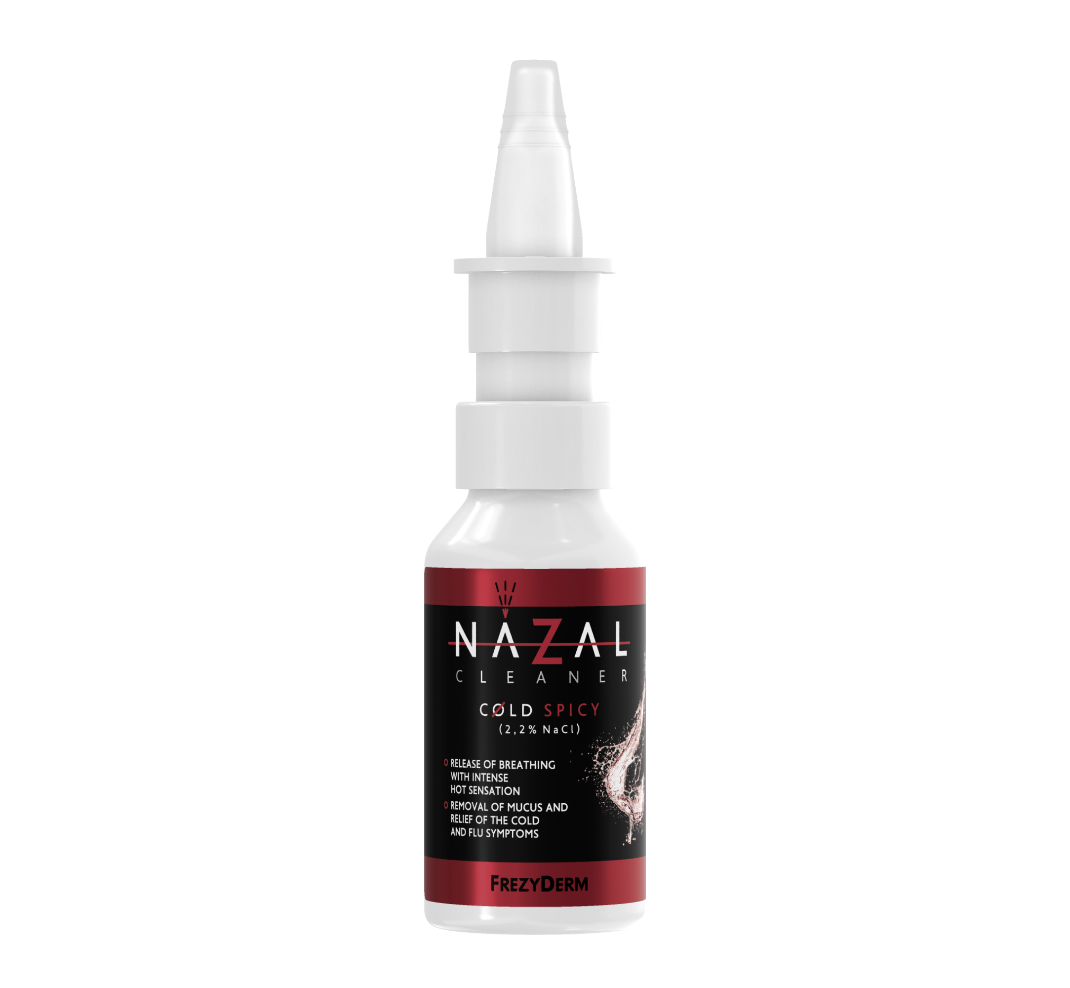 FREZYDERM NAZAL CLEANER COLD SPICY (2,2% NaCl) - 