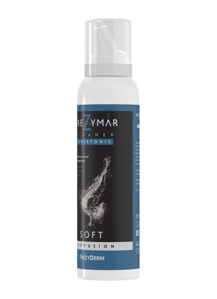 FREZYDERM FREZYMAR CLEANER HYPERTONIC SOFT - ΥΠΕΡΤΟΝΟ ΡΙΝΙΚΟ ΑΠΟΣΥΜΦΟΡΗΤΙΚΟ ΔΙΑΛΥΜΑ  (2,2 NaCI) ΗΠΙΑΣ ΔΙΑΧΥΣΗΣ - 5