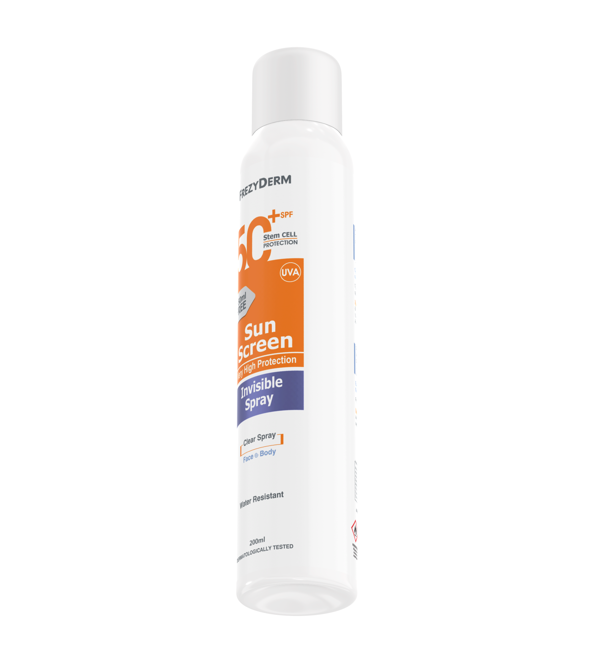 FREZYDERM SUN SCREEN INVISIBLE SPRAY SPF 50+ ΔΙΑΦΑΝΟ ΑΝΤΗΛΙΑΚΟ ΣΩΜΑΤΟΣ  - 4