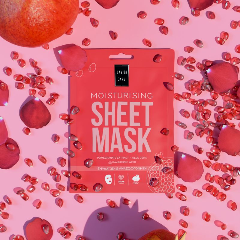LAVISH CARE MOISTURISING FACE SHEET MASK- ΜΑΣΚΑ ΠΡΟΣΩΠΟΥ ΕΝΥΔΑΤΩΣΗΣ  - 2
