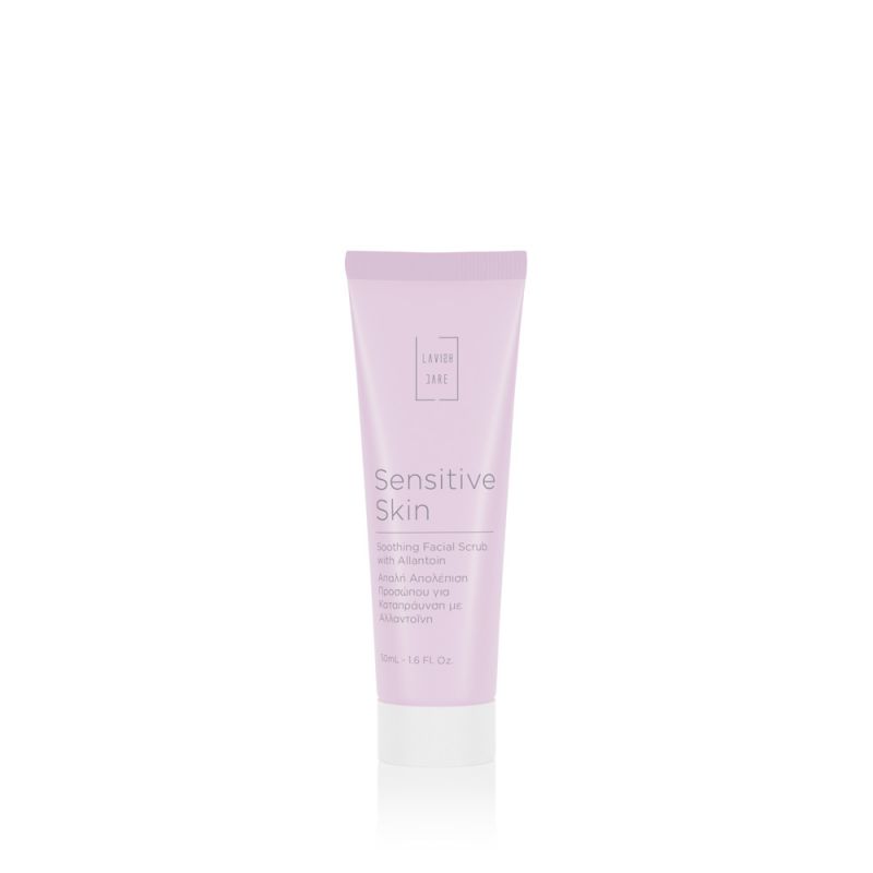 LAVISH CARE SENSITIVE SKIN-SOOTHING FACIAL SCRUB ALANTOIN  - 