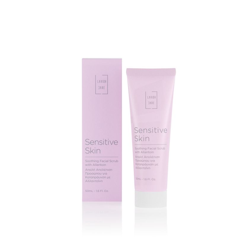 LAVISH CARE SENSITIVE SKIN-SOOTHING FACIAL SCRUB ALANTOIN  - 2