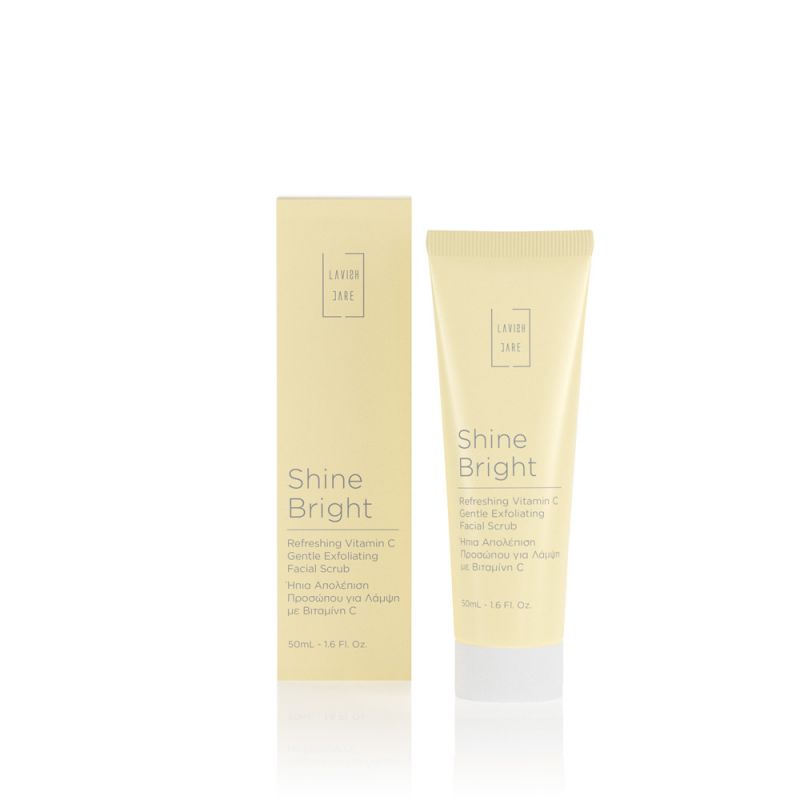 LAVISH CARE SHINE BRIGHT - REFRESHING VITAMIN-C GENTLE EXFOLIATING FACIAL SCRUB - 2