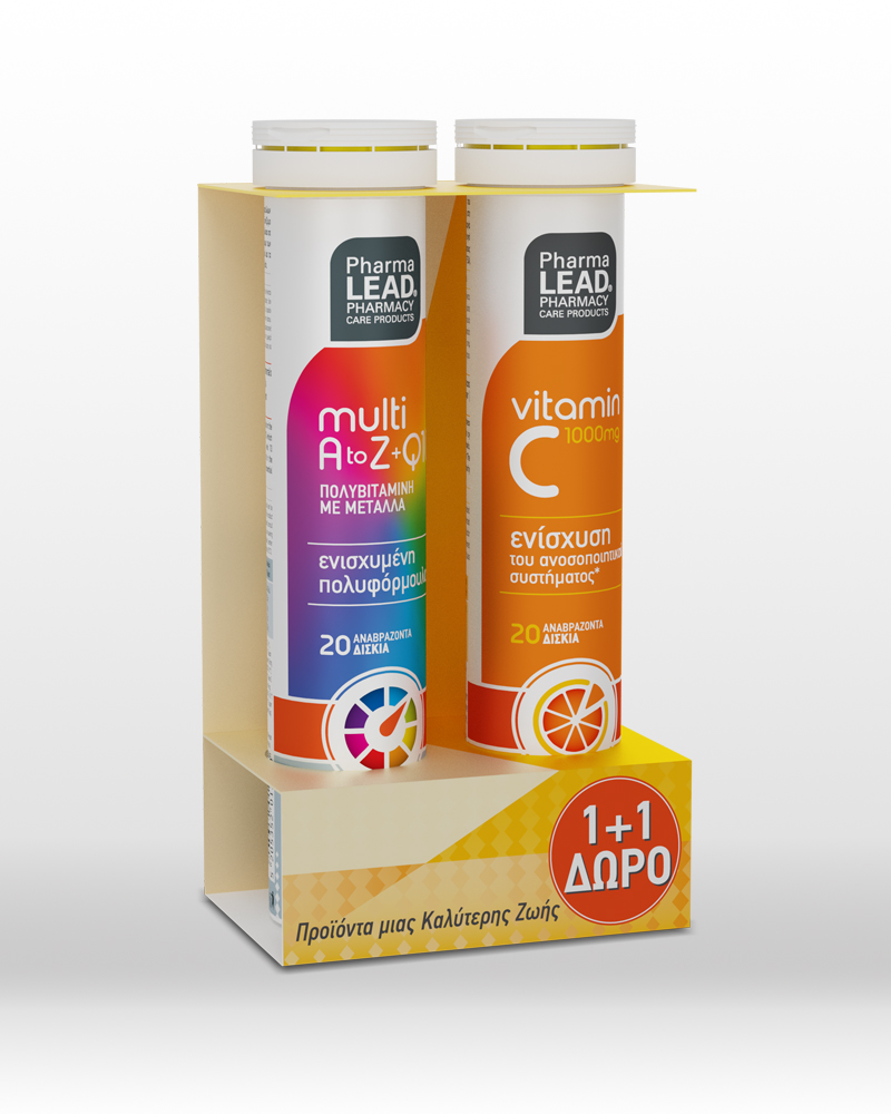 PHARMALEAD 1+1 MULTI A to Z & ΒΙΤΑΜΙΝΗ C 1000mg - 