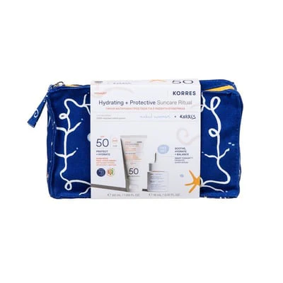  KORRES YOGHURT FACE+EYES SPF50 HYDRATING SUNCARE RITUAL 50+20ml - 