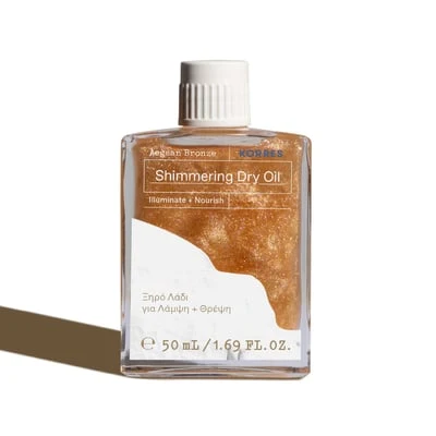 KORRES AEGEAN BRONZE ΞΗΡΟ ΛΑΔΙ ΓΙΑ ΛΑΜΨΗ+ΘΡΕΨΗ 50ml - 2