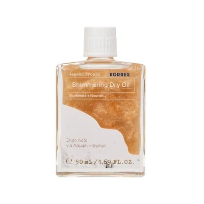 KORRES AEGEAN BRONZE ΞΗΡΟ ΛΑΔΙ ΓΙΑ ΛΑΜΨΗ+ΘΡΕΨΗ 50ml - 