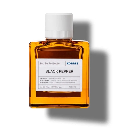 KORRES EAU DE TOILETTE BLACK PEPPER 50ml - 