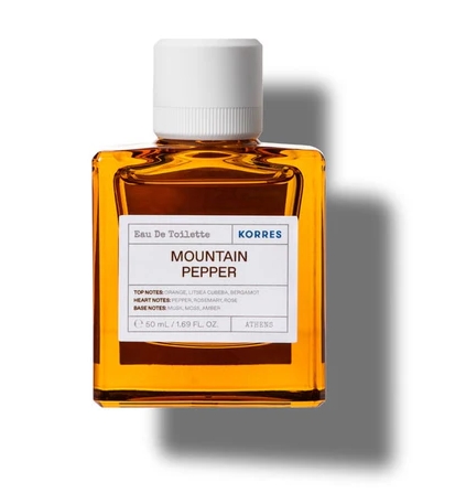 KORRES EAU DE TOILETTE MOUNTAIN PEPPER 50ml - 