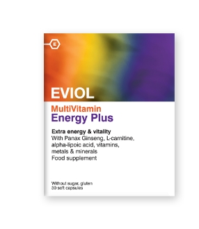 EVIOL MULTIVITAMIN ENERGY PLUS 30caps  - 