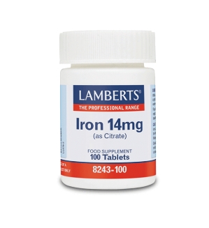 LAMBERTS IRON 14mg 100tab - 