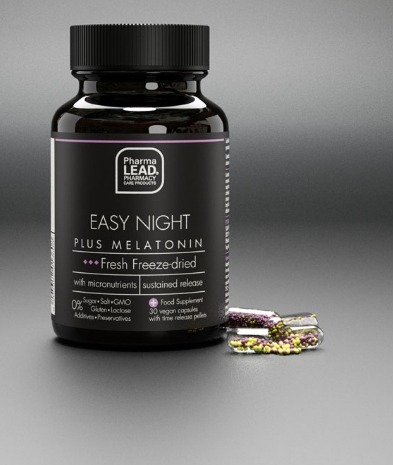 PHARMALEAD EASY NIGHT PLUS MELATONIN 30caps - 2