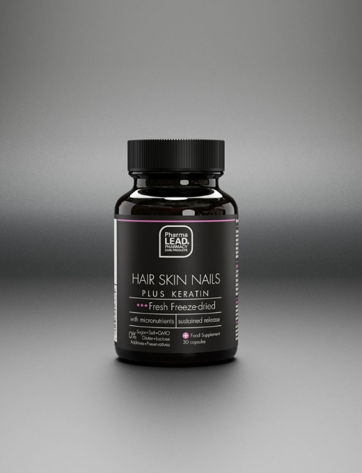 PHARMALEAD HAIR SKIN NAILS PLUS KERATIN 30caps - 