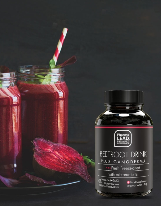 PHARMALEAD BEETROOT DRNK PLUS GANODERMA 140g - 2